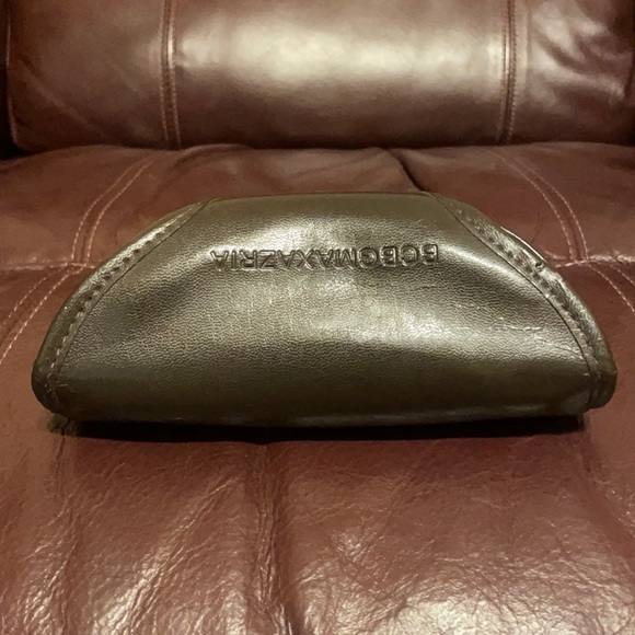 Black BCBG Max Azria sunglasses w/ red accents - Picture 5 of 16